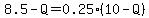 8.5-Q=0.25%2810-Q%29
