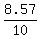 8.57%2F10