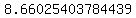 8.66025403784439