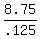 8.75%2F.125