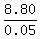8.80%2F0.05