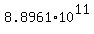 8.8961%2A10%5E11