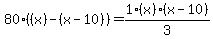80%28%28x%29-%28x-10%29%29=1%28x%29%28x-10%29%2F3