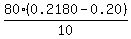 80%2A%280.2180+-+0.20%29%2F10