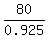 80%2F0.925