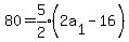 80=expr%285%2F2%29%282a%5B1%5D-16%29