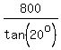 800%2Ftan%2820%5Eo%29