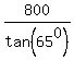 800%2Ftan%2865%5E0%29