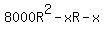 8000R%5E2-xR-x