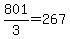 801%2F3=267