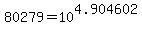 80279+=+10%5E4.904602
