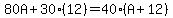 80A%2B30%2812%29=40%28A%2B12%29