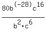 80b%5E-28c%5E16+%2F+b%5E2c%5E6