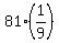 81%281%2F9%29+