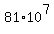 81%2A10%5E7