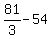 81%2F3+-+54