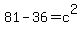 81-36=c%5E2