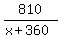810%2F%28x%2B360%29
