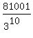 81001%2F%283%5E10%29