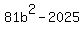 81b%5E2-2025