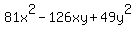 81x%5E2-126xy%2B49y%5E2