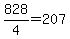 828%2F4=207