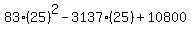 83%2825%29%5E2-3137%2825%29%2B10800