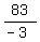 83%2F%28-3%29
