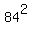 84%5E2