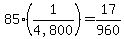 85%281%2F%224%2C800%22%29+=+17%2F960