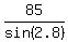 85%2Fsin%282.8%29