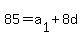 85=a%5B1%5D%2B8d