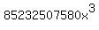 85232507580x%5E3