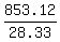 853.12%2F28.33