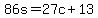 86s=27c%2B13