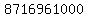 8716961000