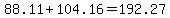 88.11%2B104.16=192.27