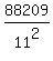 88209%2F11%5E2