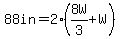 88in=2%288W%2F3%2BW%29