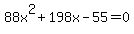 88x%5E2%2B198x-55=0