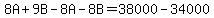 8A%2B9B-8A-8B=38000-34000
