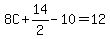 8C%2B14%2F2-10=12