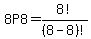 8P8=8%21%2F%288-8%29%21