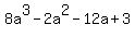 8a%5E3-2a%5E2-12a%2B3