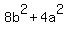 8b%5E2%2B4a%5E2