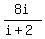 8i%2F%28i%2B+2%29