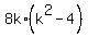 8k%2A%28k%5E2+-+4%29
