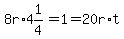 8r%2A4%261%2F4=1=20r%2At