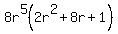 8r%5E5+%282r%5E2+%2B+8r+%2B+1%29