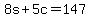 8s%2B5c=147